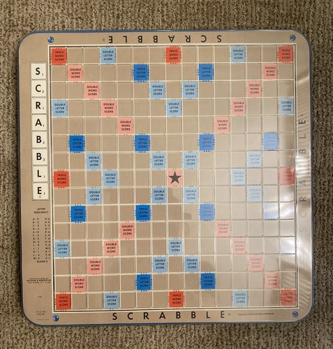 Vintage scrabble game deluxe - vintage,