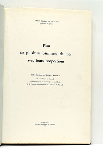 Livre ancien passebon plan - livre,