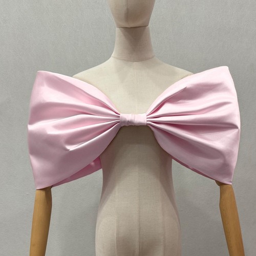 Cape étole satin - fille, nœud
