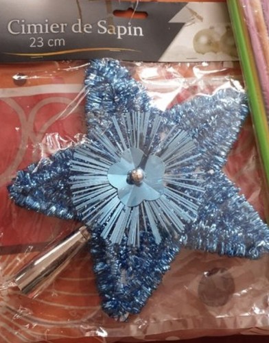 Etoile cimier bleu - etoile,
