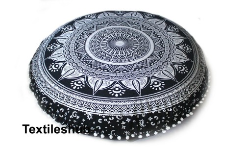 Nouveau coussin mandala indien - coussin,