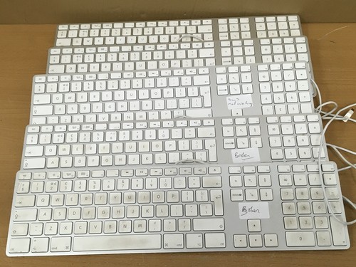 Clavier usb filaire apple - clavier,