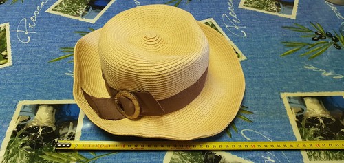 Chapeau paille femme avec - chapeau,