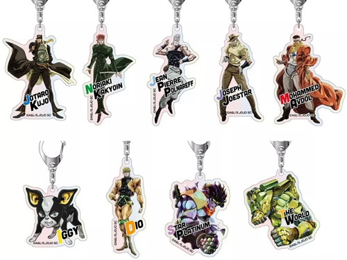 Porte clés acrylique jojo - porte-clés, jojo's