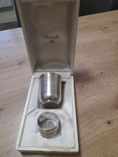 Timbale et rond de serviette