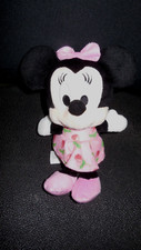 doudou peluche Minnie robe fleurs rose DISNEY NICOTOY SIMBA TOYS 20cm (2 dispo)
