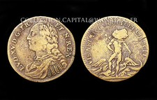 Jeton Louis XV°. Buste du Roi