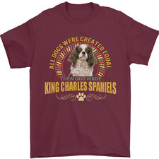 A Cavalier King Charles Spaniel Chien T-Shirt 100% en Coton
