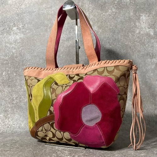 Sac fourre tout vintage coach - sac,