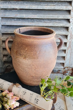 Ancien pot gres beige - ,