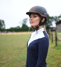 Casque d'équitation AURAK CHEVEL RH-CHE-S-BP-SW, taille S (54-56 cm).