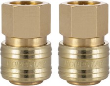 2x Raccord rapide pour air comprimé DN 7,2 avec filetage intérieur 3/8 pouce