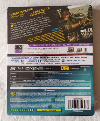 Mad max fury road - fury, steelbook