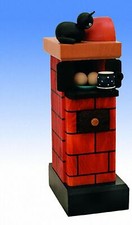 Fumoir Rouge Avec Chat LxPxH=