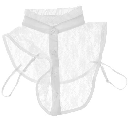 Faux col dentelle - col, en