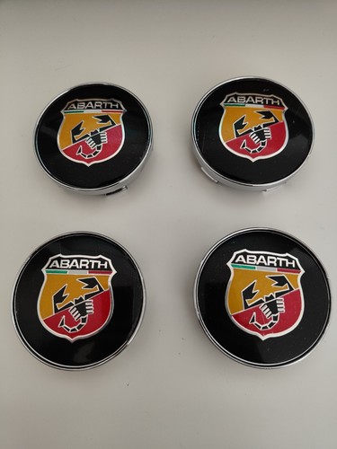 Caches moyeu abarth jante - 4,