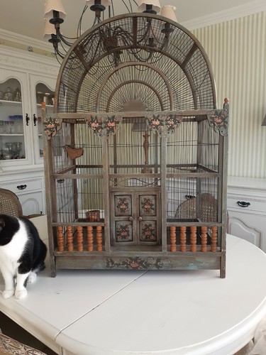 Ancienne cage oiseaux - ancienne,