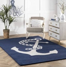 Nautique Anchor Navy Bleu