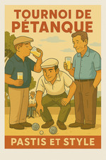 Tournoi de Pétanque - Pastis
