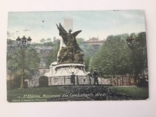CPA 42 Loire - St Étienne - Monument des combattants 1870-71 