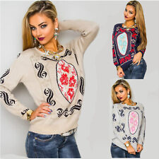 Pull Femme Col Rond Lurex