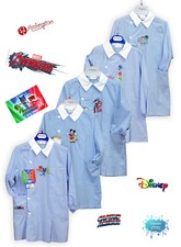 Tablier Bébé A Carré Céleste pour Maternelle École Maternelle Ambrosino Savim