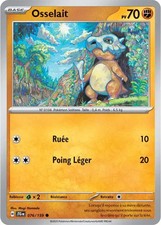 Carte Pokémon Osselait 76/159 EV9 Aventures Ensemble FR NEUVE