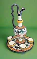 ensemble aperitif en faïence