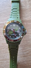 Montre Verte Quartz Femme