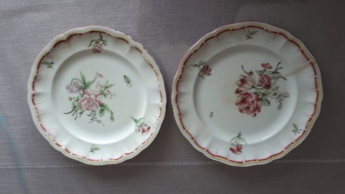 Assiettes anciennes faience - en,