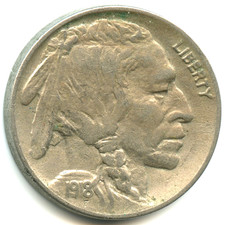 USA 5 cents Buffalo 1917 n°1534