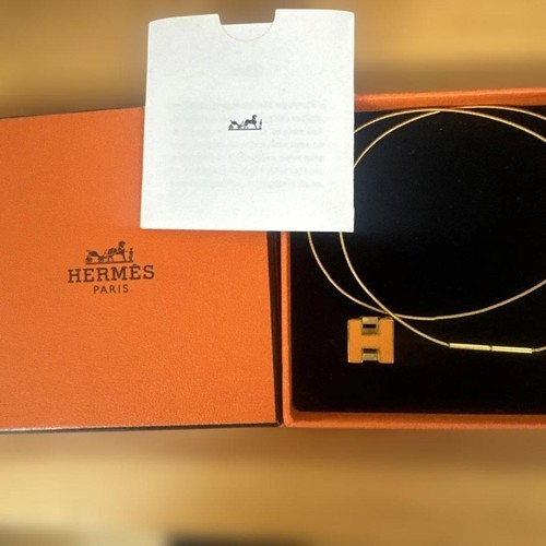 Collier hermes cage ash cube - collier, h