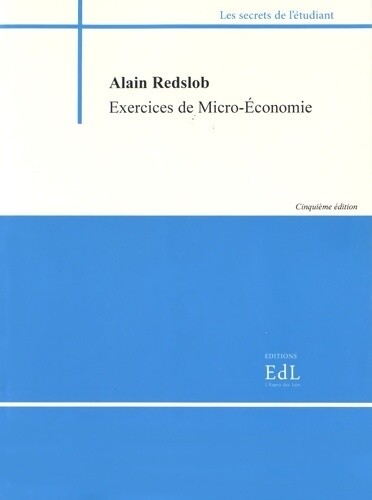 Exercices microéconomie - exercices,