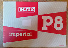 Notice projecteur EUMIG P8 Imperial
