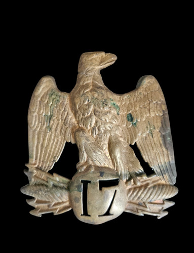Plaque shako officier du - de, d'officier