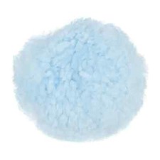 C.S.O Rond De Muserolle Croisée En Mouton Véritable Pour Cheval - Bleu Ciel