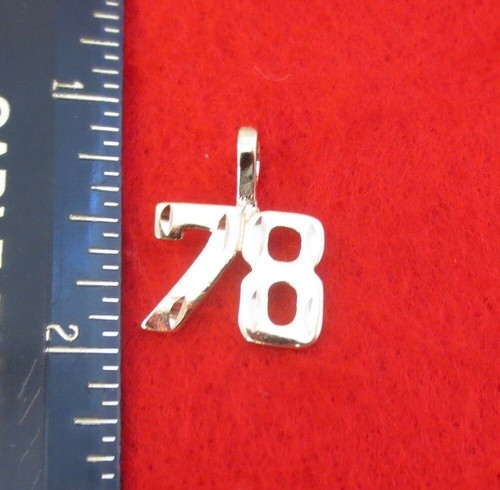 14kt plaqué numéro - 14kt,