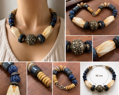 Collier vintage style berbère - vintage,