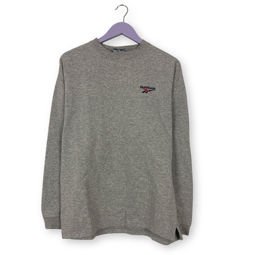 Sweatshirt vintage reebok gris - reebok,