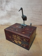 Boite À Système Distributeur De Cigarettes  Japon Annees 20/30 Tabac Laque