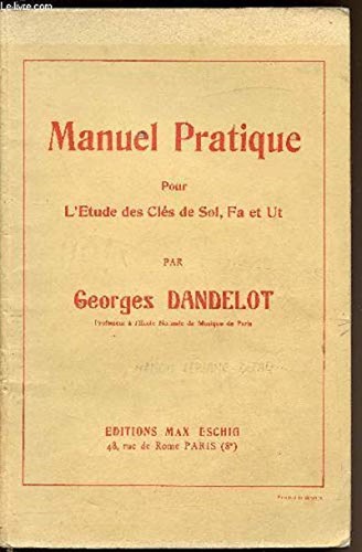 Georges dandelot manuel - dandelot,