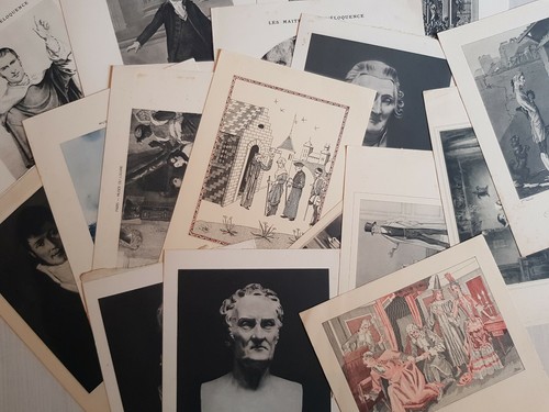Lot lithographie gravure - 18,