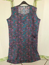 BLOUSE / TABLIER FEMME TAILLE 50 TRAVAIL MENAGER OU AUTRES