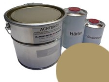 5 Litre Set 2K Vernis Voiture Rda Goldoliv Aucun VEB Ifa Wartburg Touriste