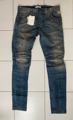 Jeans balmain bleu - neuf, t30w