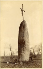 France, Menhir près de Dol