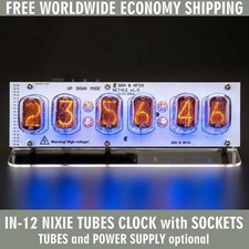 Nixie tubes clock - tubes,