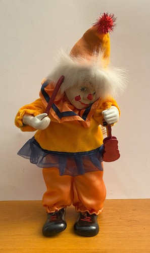 Clown violoniste tête - clown, –