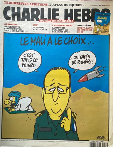 Charlie hebdo january 2013 - january, no