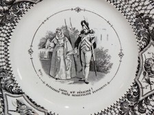 + Assiette Creil & Montereau